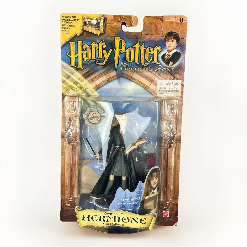 Gryffindor Hermione Harry Potter The Sorcerer's Stone Wizard‎ Figure Mattel 2001